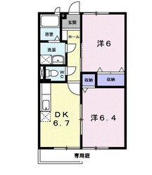 ニューエルディム大樹　Ａの物件間取画像